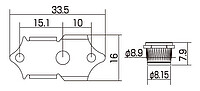 Gotoh SE-​770 Mechanik 3L3R satin nickel  