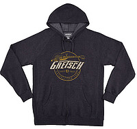 Gretsch® P&F Zip Hoodie, grey *  