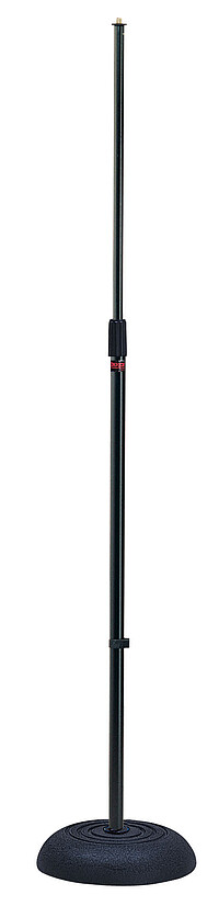 Hamilton Mikrophonständer mit Tellerfuß. Mit gußeisernem Tellerfuß und einem Auszug. Höhe (von - bis, ohne Galgen): 860 mm …... Hamilton Mikrofon-Tellerständer MS-235 *