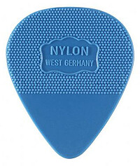 Herdim Nylon Plectrum stark/​blau (100)  