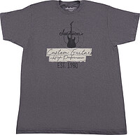 Jackson® Custom Guitar Tee, charcoal XXL 