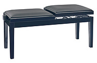 K & M 13949 Doppel-Klavierbank,bk pol KL 