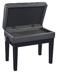 K & M 13986 Klavierbank Deluxe/Fach bkKL 