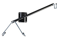 K & M 16295 E-​Gitarrenwandhalter schwarz 