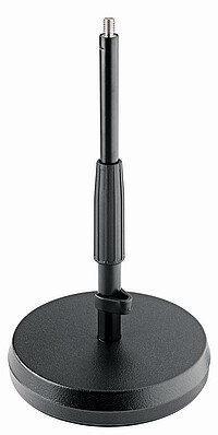 K & M 23325 Tisch-​/Bodenstativ schwarz  