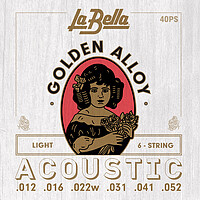 La Bella 40PS Golden Alloy 012/​052 