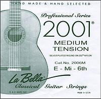 La Bella Einzelsaite 2001 Medium E6  