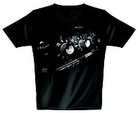 T-​Shirt schwarz Astro Amp M  