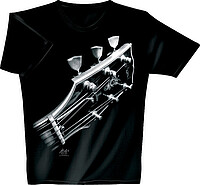 T-​Shirt schwarz Cosmic Guitar M  