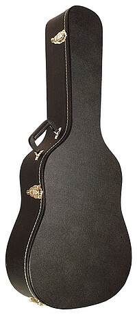 SCC Gitarrenkoffer Western schwarz flat  