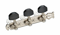 Schaller Classic Lyra Ausführung: 3 links + 3 rechts Flügel: Ebony Stellachsen: Nylon weiß Stellachsenabstand: 35mm …... Schaller Classic Lyra *
