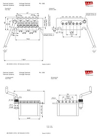 Schaller Vintage Tremolo 42mm chrome  