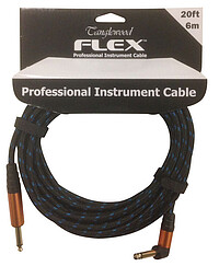 Tanglewood Flex Kabel bl/​bk 6m angled  