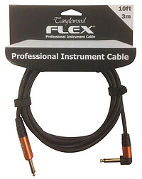 Tanglewood Flex Kabel Rubber 3m angled  