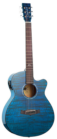 Tanglewood TA4CEBL Azure SuperFolk blue  