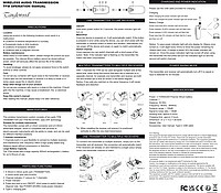 Tanglewood TFM Flex Wireless Transmitter 